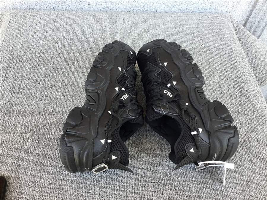 Fila heightened retro casual running shoes old shoes F12W124144FBK