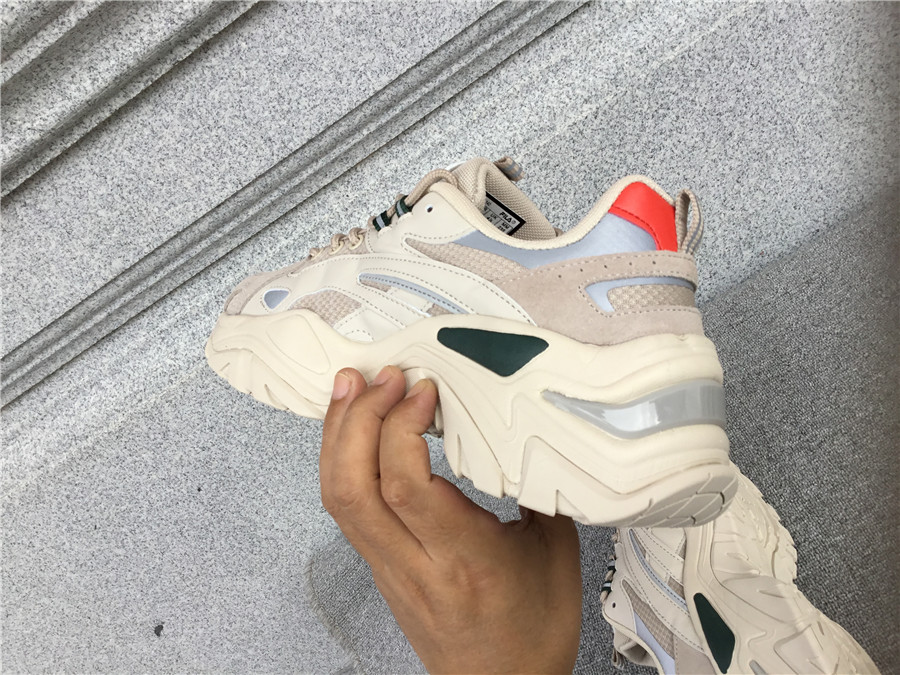 Fila heightened retro casual running shoes old shoes 1JWO1283-142