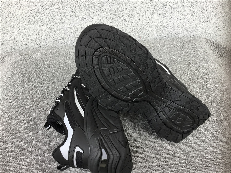 Fila heightened retro casual running shoes old shoes T12MO41107FBK