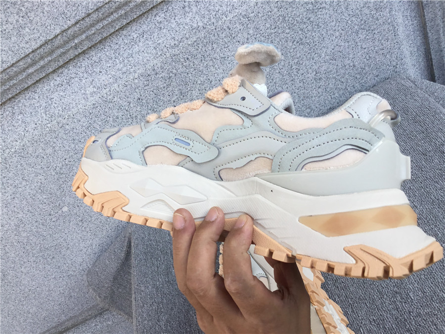 Fila heightened retro casual running shoes old shoes T12W241301FPB