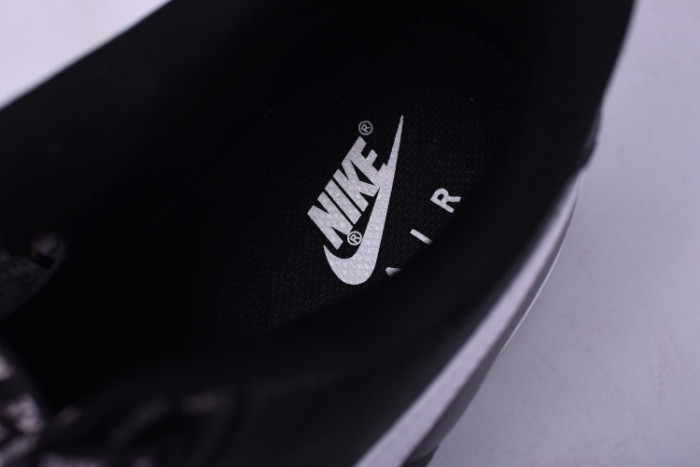 Nike Air Force 1 07 LV8 823511-007 NBA Pack Black/White Shoes 823511-007