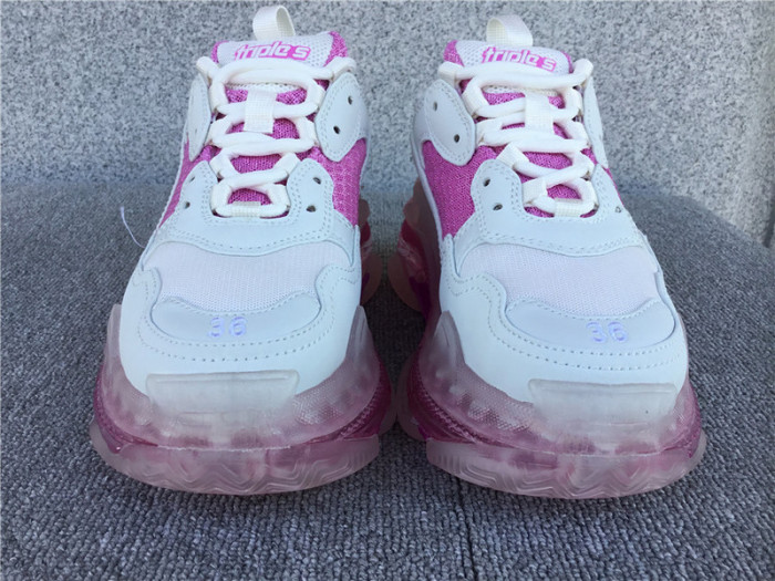 TRIPLES TRAINER CLEAR SOLE SNEAKERS 3000016