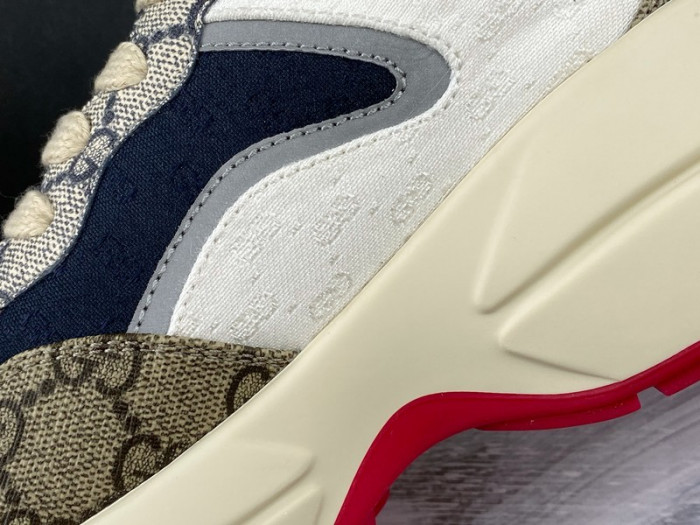 Gucci Rhyton Vintage Trainer Sneaker 576964 DRW00 9522