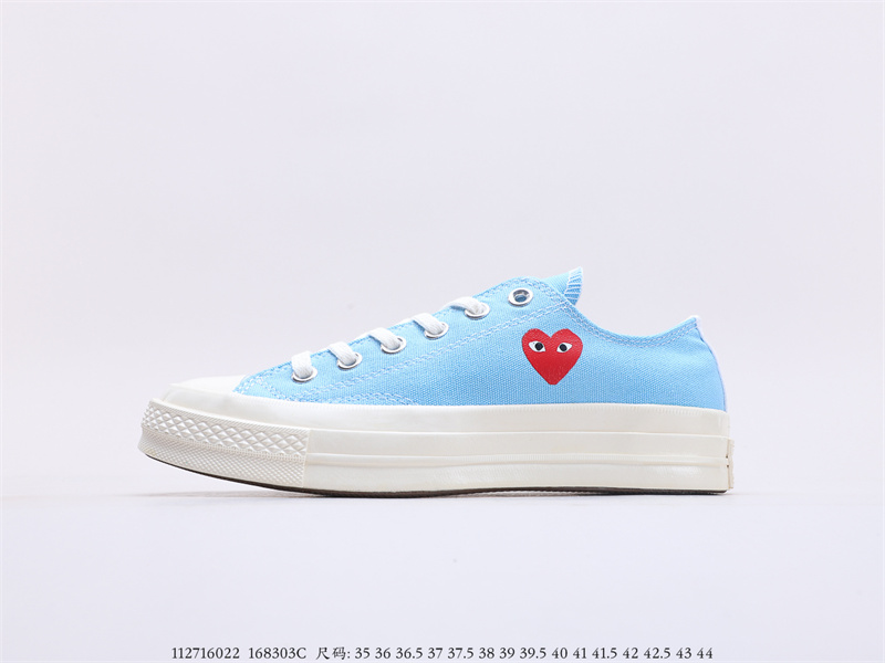 Converse Chuck Taylor All-Star 70 Ox Comme des Garcons Play Bright Blue 168303C