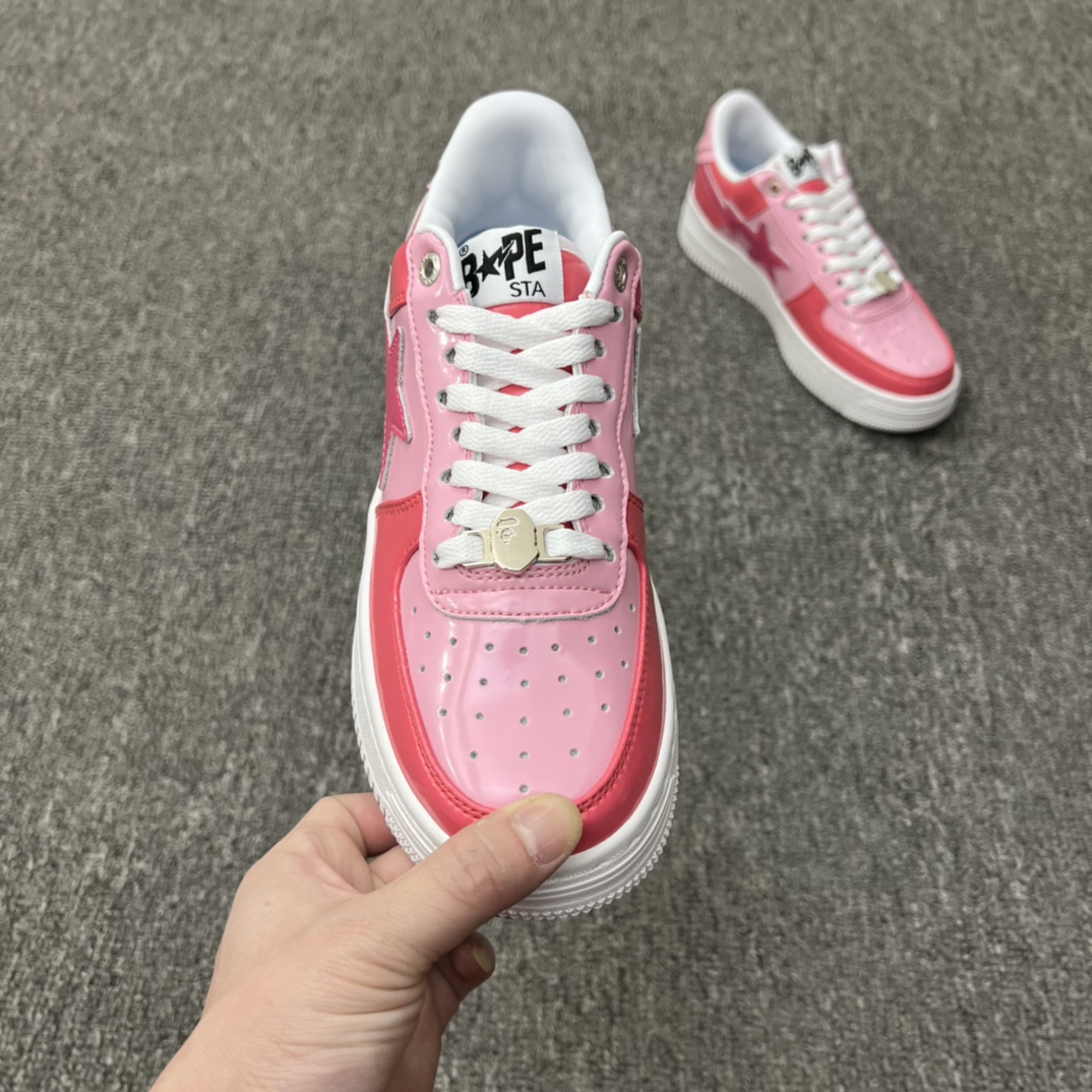 A Bathing Ape Bape SK8 Sta pink 1H20-191-046