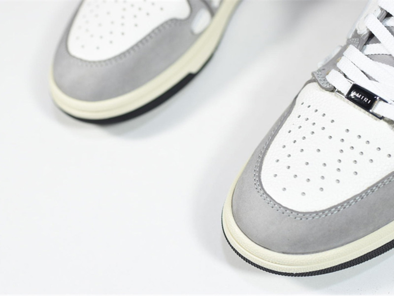 AMIRI Skel Top Hi Gery White WFS002-030