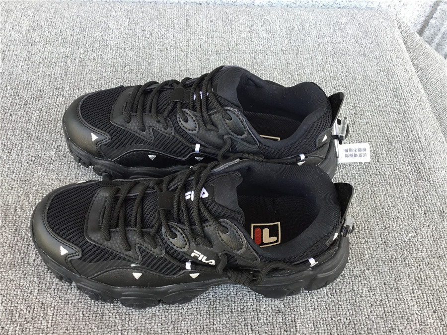 Fila heightened retro casual running shoes old shoes F12W124144FBK