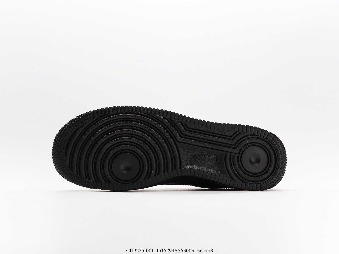 Nike Air Force 1 Low Supreme Black CU9225-001