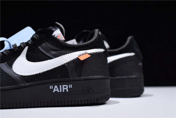 Off-White Nike Air Force 1 Low Black AO4606-001