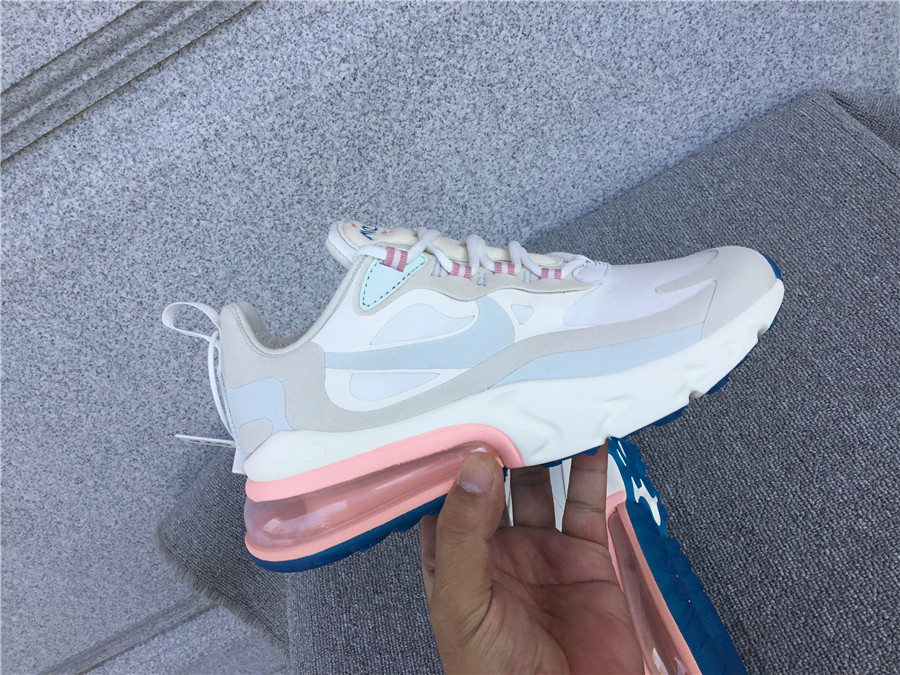 Nike Air Max 270 React Air Cushioned Running Shoe AT6174-100