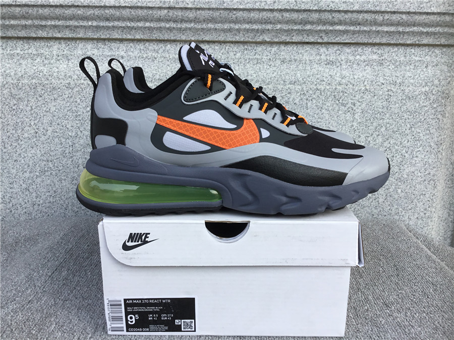 Nike Air Max 270 React Air Cushioned Running Shoe CD2049-006