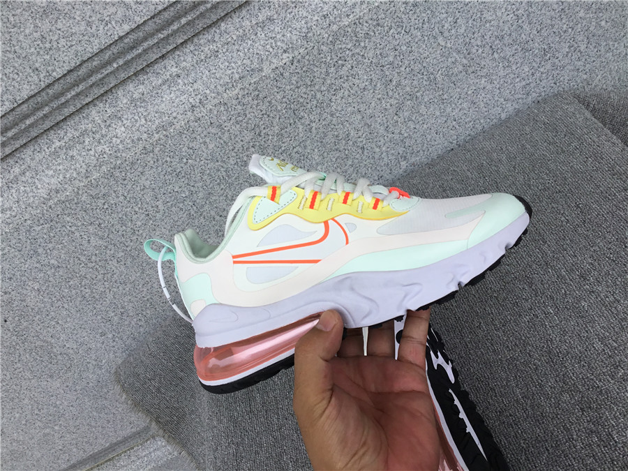 Nike Air Max 270 React Air Cushioned Running Shoe CV8818-102