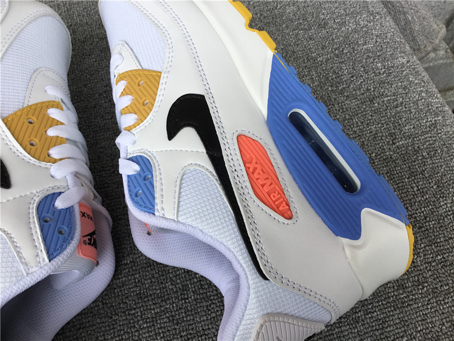 Nike Air Max90 Joint Air Cushion Mesh Breathable Running Shoes CZ3950-100