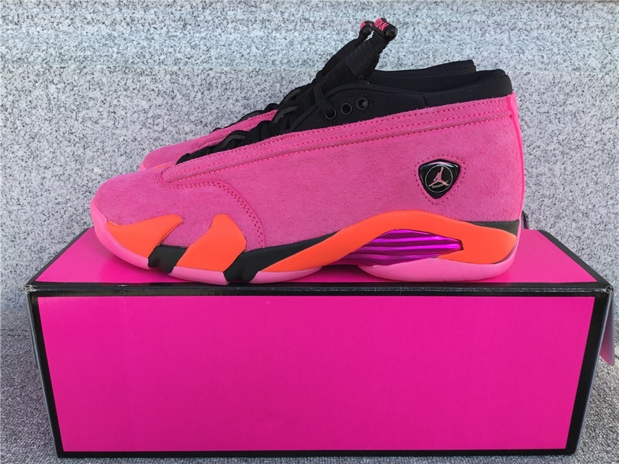 Air Jordan 14 Low Shocking Pink