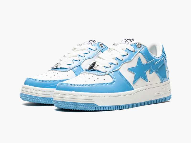 A BATHING APE? Womens BAPE STA LOW L IT BLUE