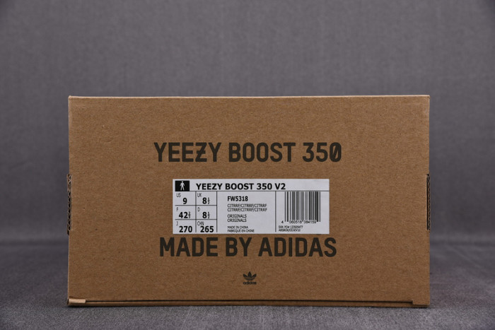 ADIDAS YEEZY BOOST 350 V2 CITRIN REFLECTIVE FW5318
