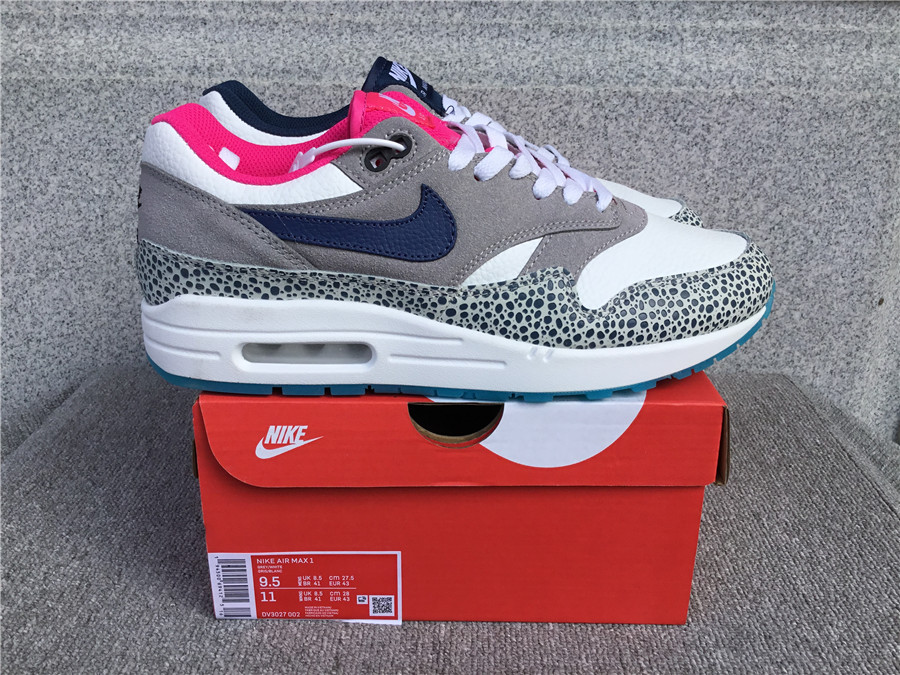Nike Air Max 1 Nike Half Palm Air Cushion Retro Running Shoes DV3027-002