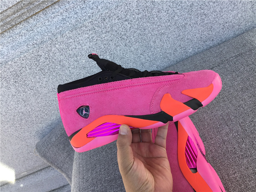 Air Jordan 14 Low Shocking Pink