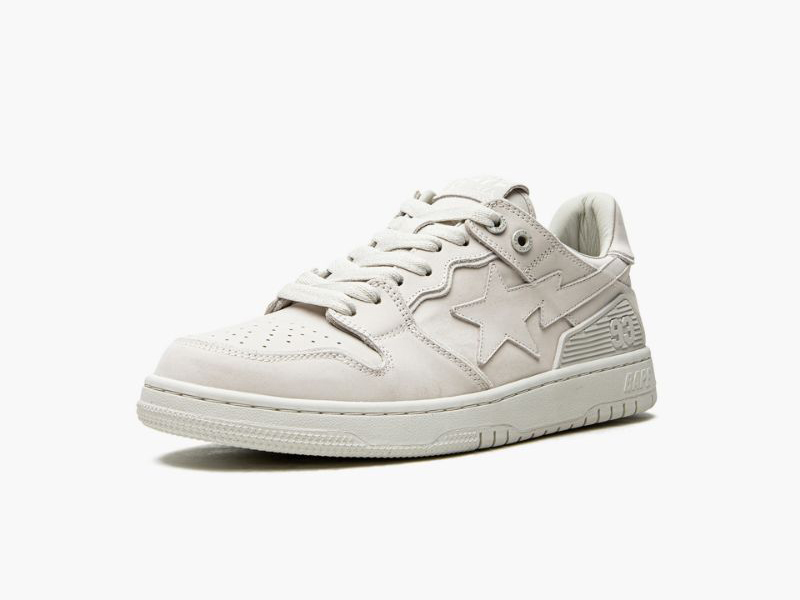 A BATHING APE? Mens BAPE SK8 STA #9 M2 IT LIGHT GREY