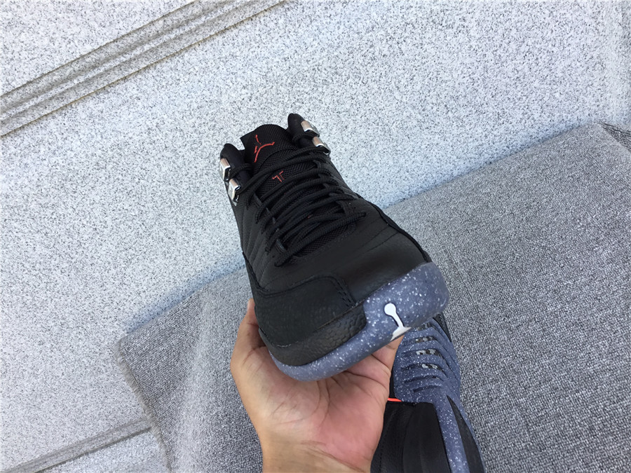 Air Jordan 12 black red gray cement