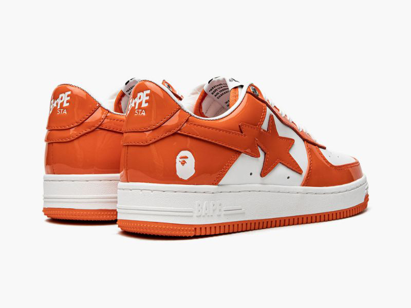 A BATHING APE? BAPE STA LOW L IT Orange