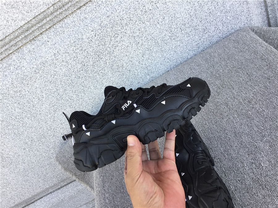 Fila heightened retro casual running shoes old shoes F12W124144FBK