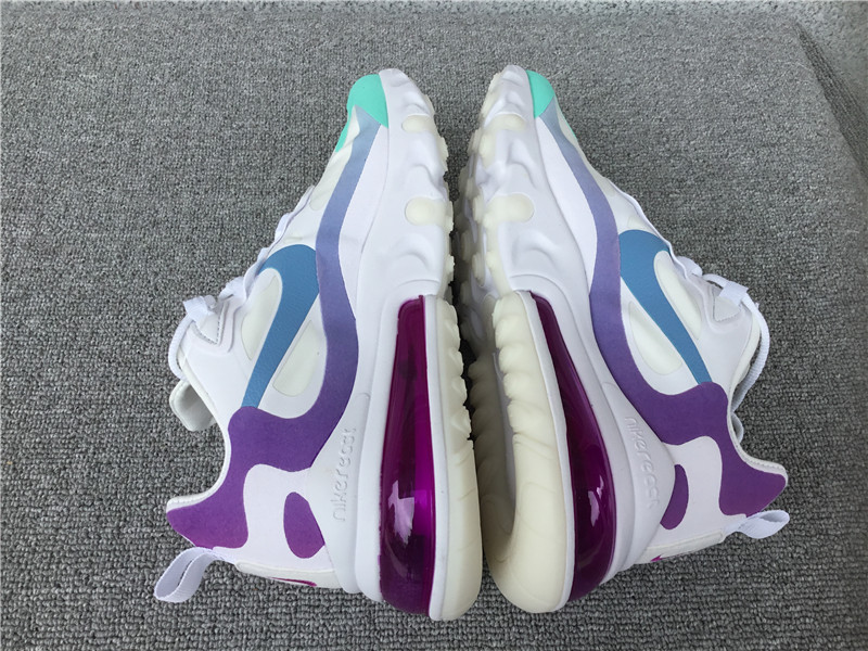 Nike Air Max 270 React Air Cushioned Running Shoe AT6174-102