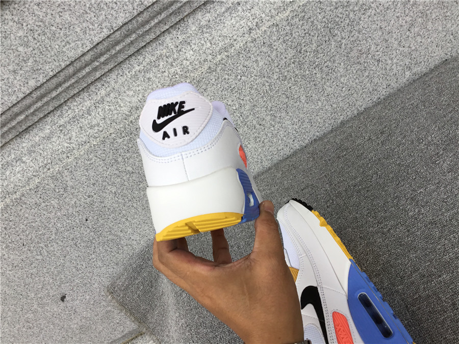 Nike Air Max90 Joint Air Cushion Mesh Breathable Running Shoes CZ3950-100