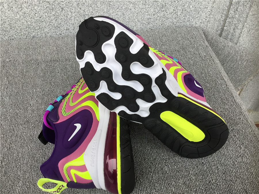 Nike Air Max 270 React Air Cushioned Running Shoe CK2595-500