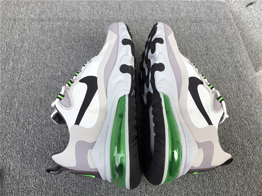 Nike Air Max 270 React Air Cushioned Running Shoe CI3866-100