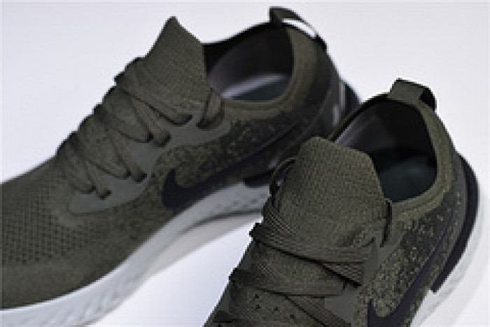 nike epic react flyknit olive AQ0067 300