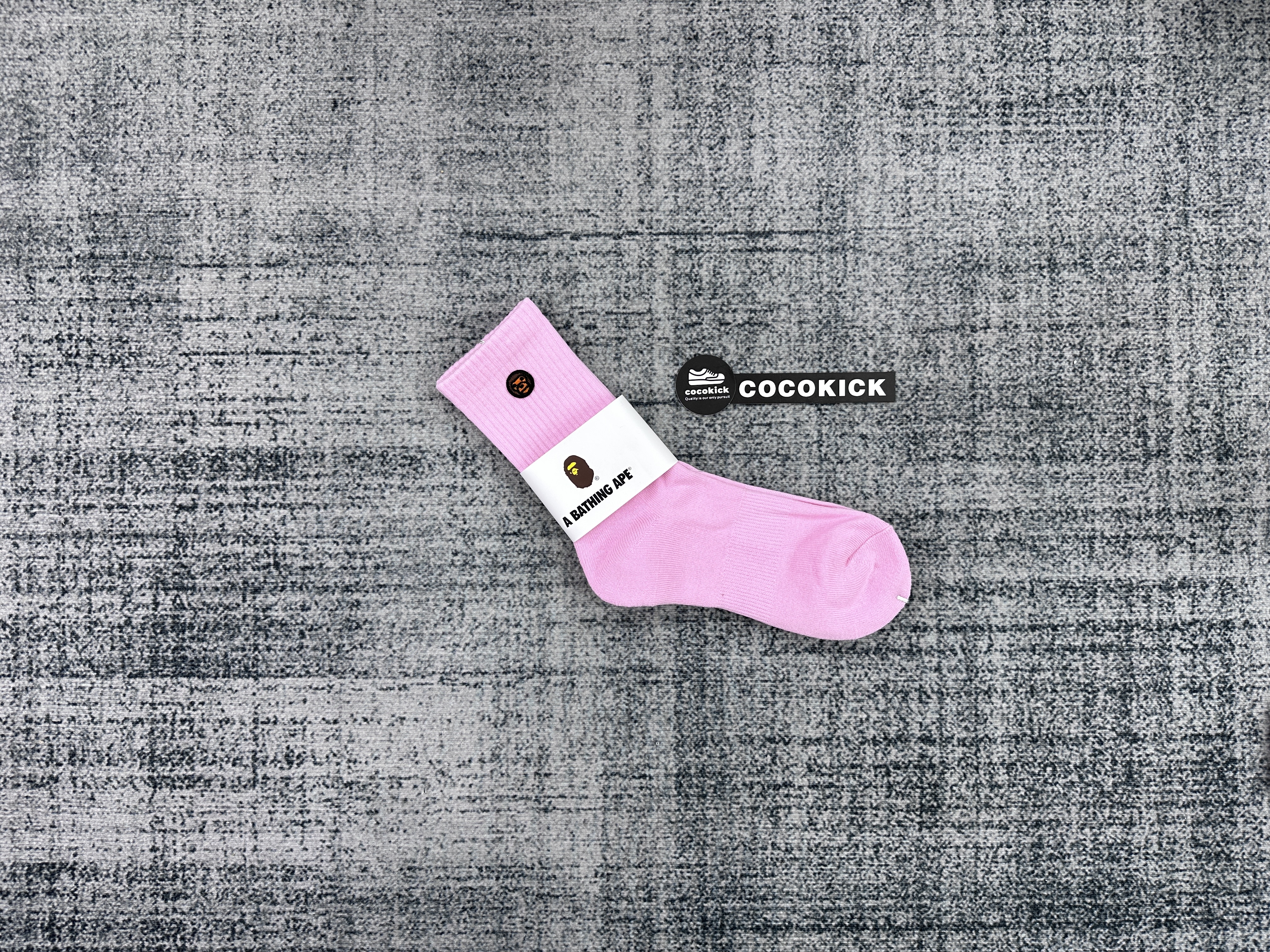 bape little ape head high socks solid color GF05083