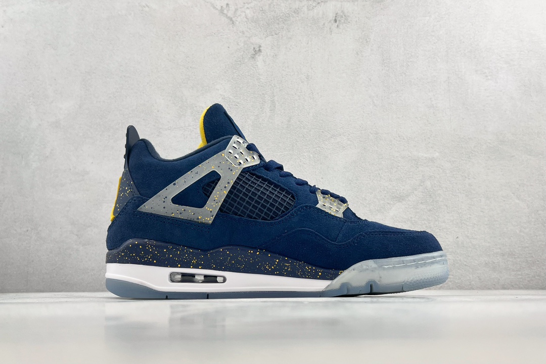 Air Jordan 4 NCAA League Player Exclusive Edition University of Michigan Joint