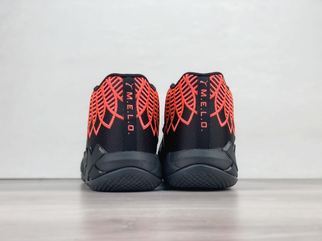 Puma LaMelo Ball MB.01 Black Red Blast 376443-08