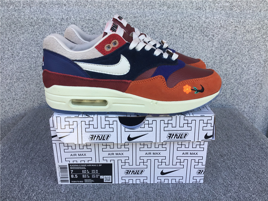 Nike Air Max 1 Nike Half Palm Air Cushion Retro Running Shoes DQ8475-800