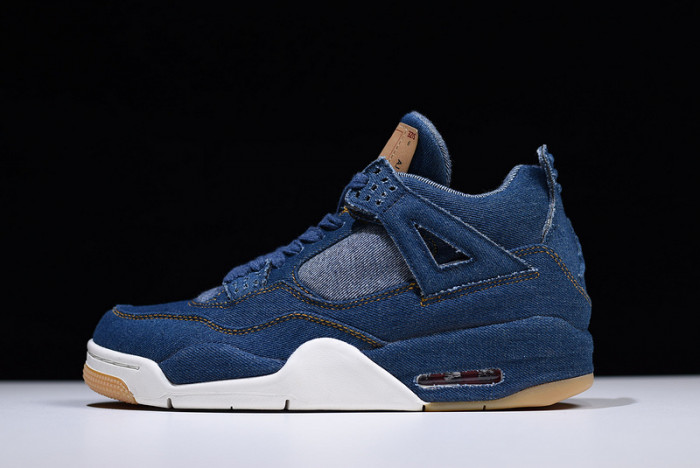 Levis x Nike Air Jordan 4 Denim AO2571-401