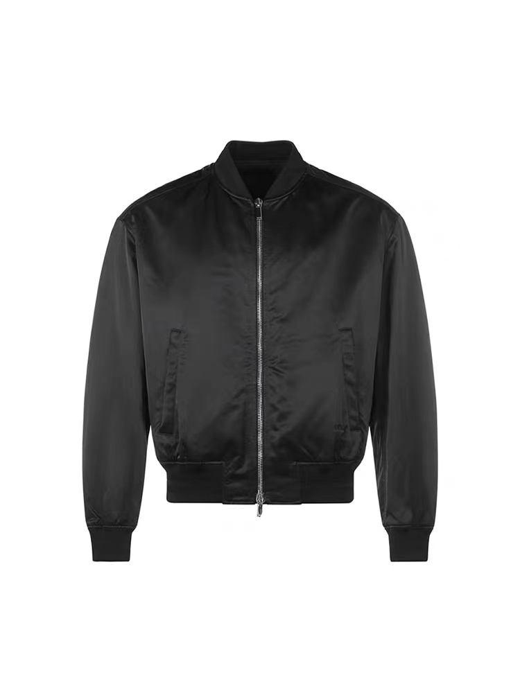 Dior leather jacket with lettering print on the back