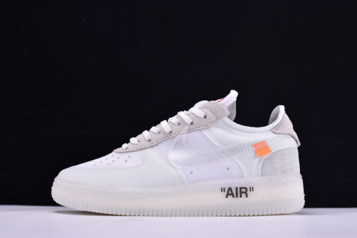 NIKE AIR FORCE 1 LOW OFF-WHITE All White AO4606-100