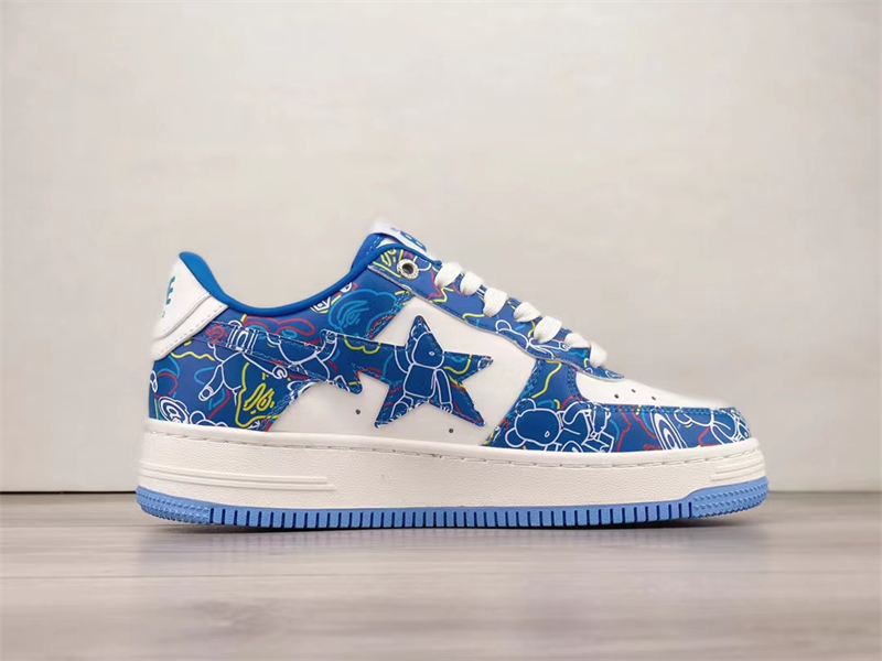 A Bathing Ape Bape Sta Medicom Toy Bearbrick Camo Blue 1H73-191-913