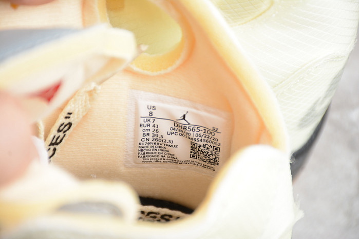 Off-White Air Jordan 5 Sail Fire Red DH8565-100