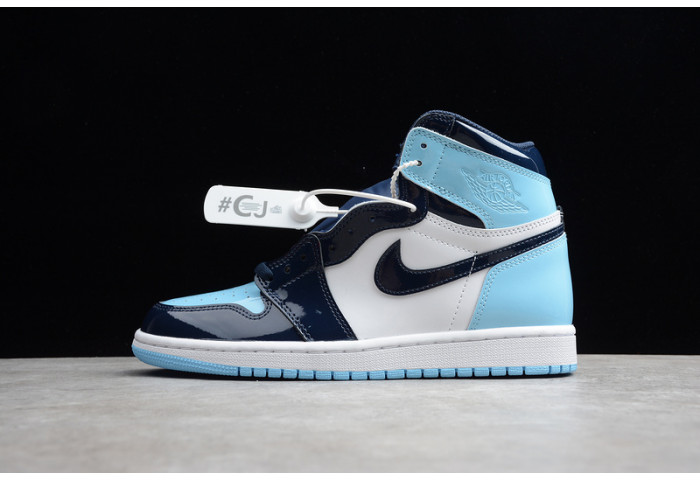 Air Jordan 1 UNC Patent Leather CD0461-401