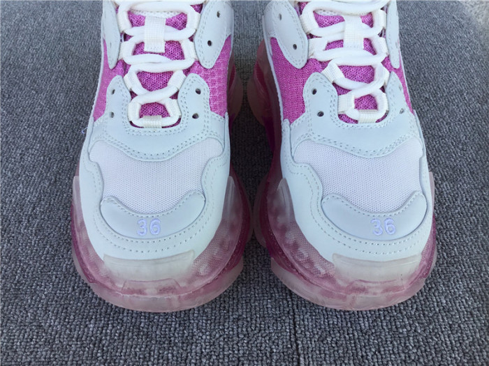 TRIPLES TRAINER CLEAR SOLE SNEAKERS 3000016