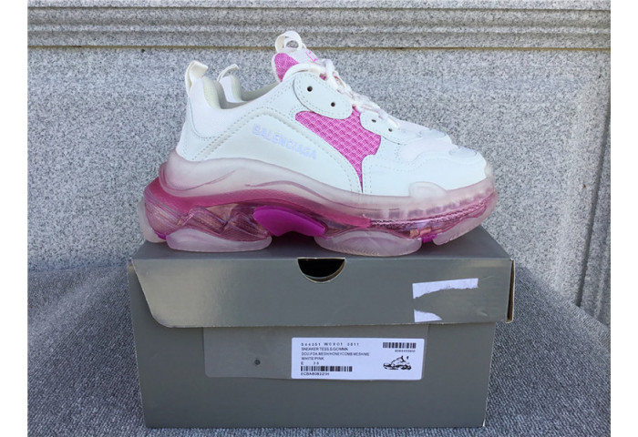 TRIPLES TRAINER CLEAR SOLE SNEAKERS 3000016