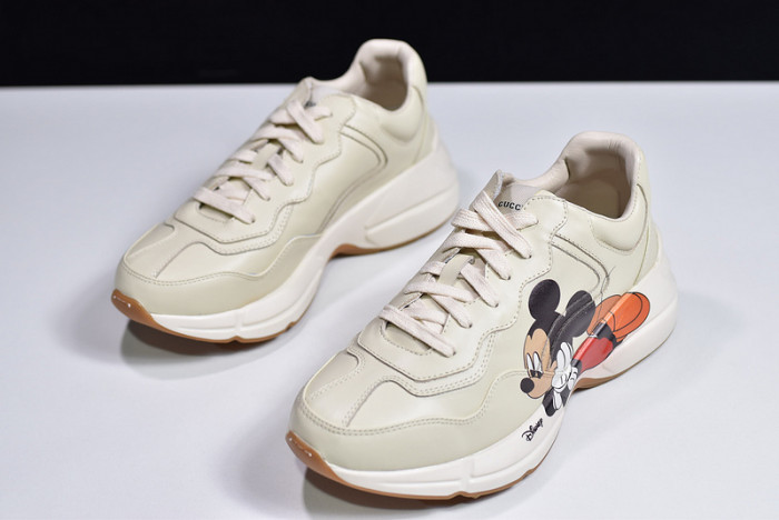 GUCCI Disney x Rhyton Vintage Trainer Sneaker 498916 A9L00 9522