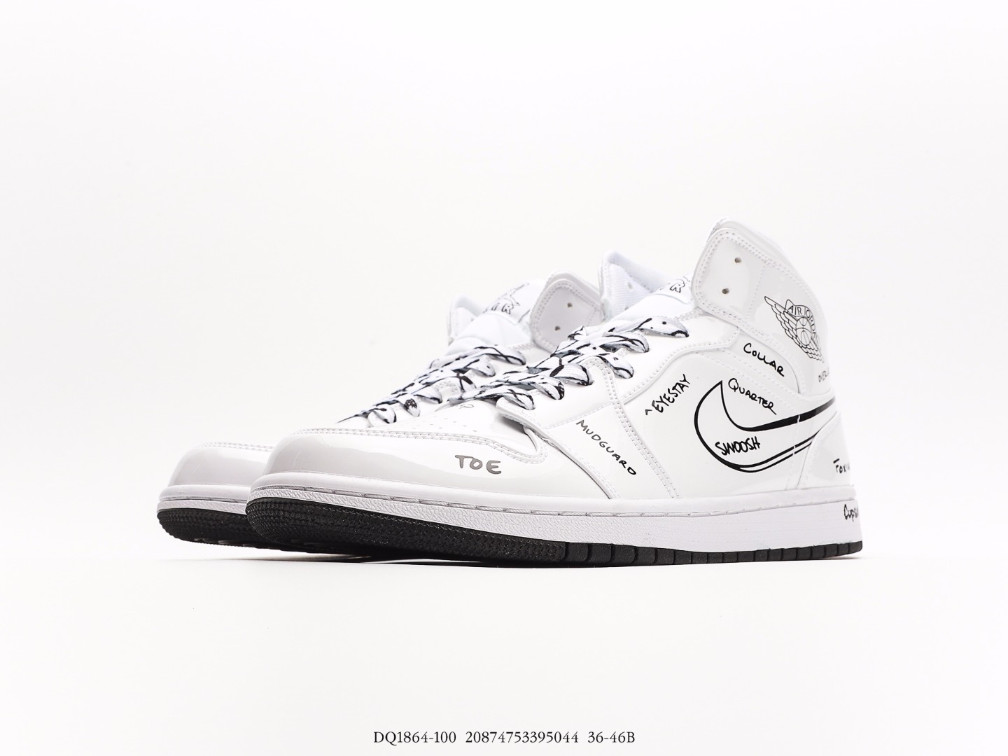 Air Jordan 1 Mid DQ1864-100