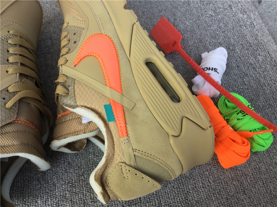 Nike Air Max90 Joint Air Cushion Mesh Breathable Running Shoes AA7293-200