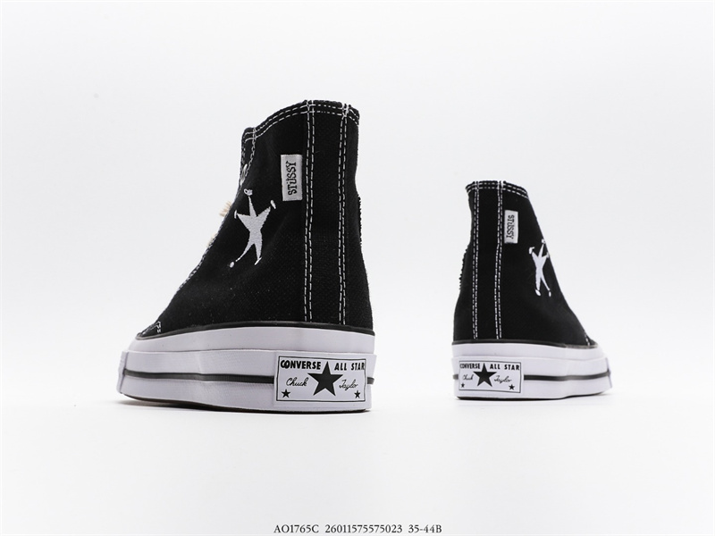 Converse Chuck Taylor All-Star 70 Hi Stussy Black A01765C