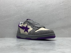 A Bathing Ape Bape Court Sta White Blue Camo