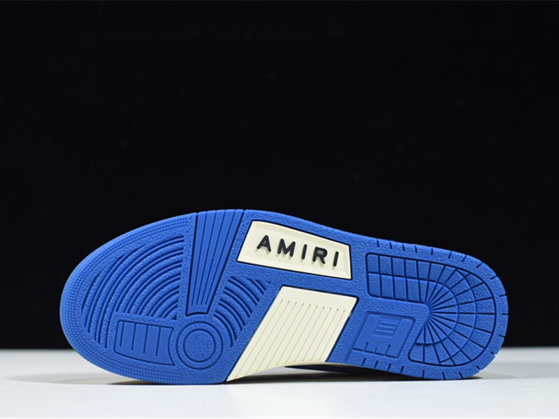 AMIRI Skel Top Hi Blue White 741-XV9004