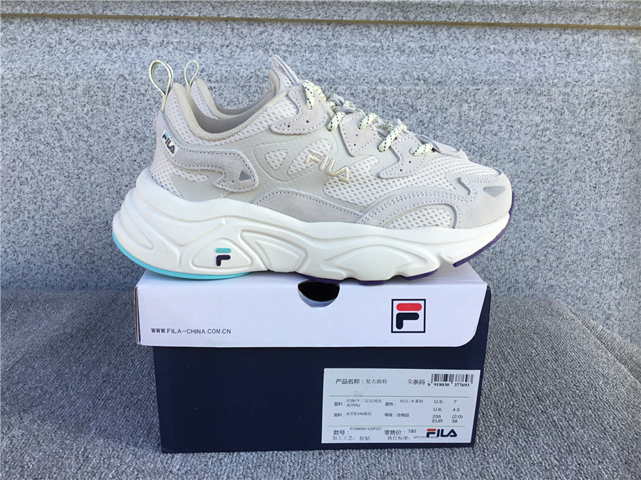 Fila heightened retro casual running shoes old shoes F12W031122FGT
